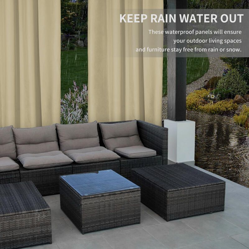 Cortinas Para Exterior Impermeables Easy-going ... image number null