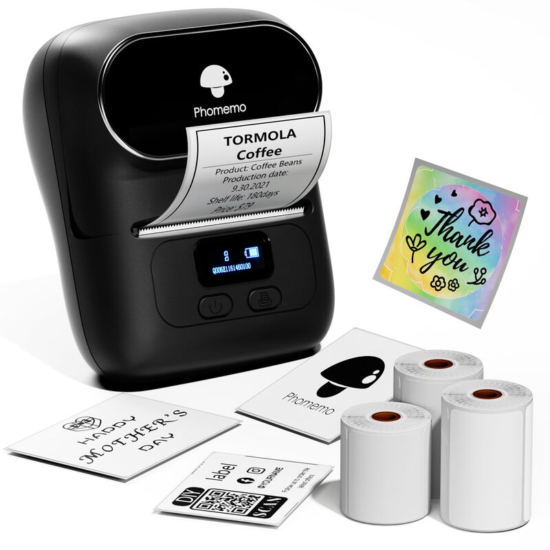 Rotuladora T&eacute;rmica Bluetooth Phomemo M110 Con 3... image number null