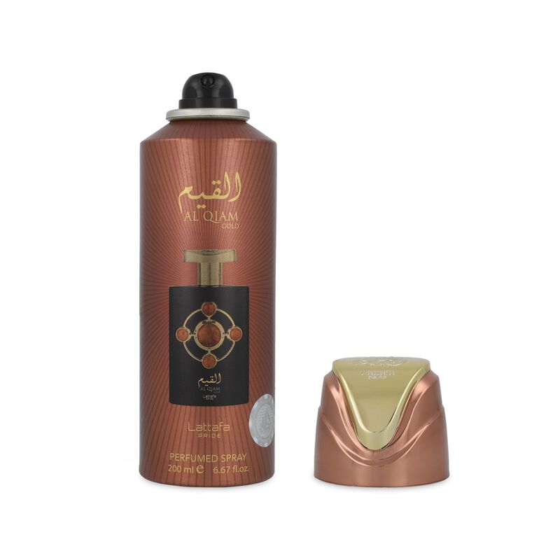 Lattafa Al Qiam Gold 200ml Body Spray image number null