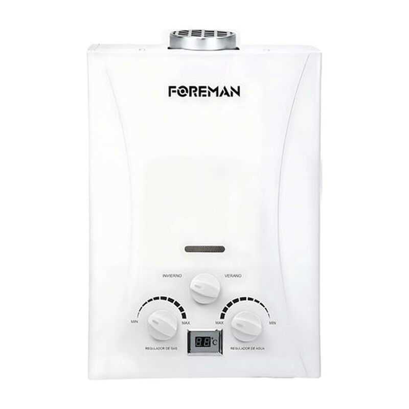 Calentador de Agua Foreman 6 Litros Gas LP FO21... image number null