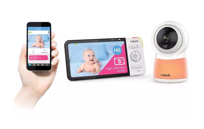 Monitor De V&iacute;deo Para Beb&eacute;s Vtech Rm5754hd Smar... image number null