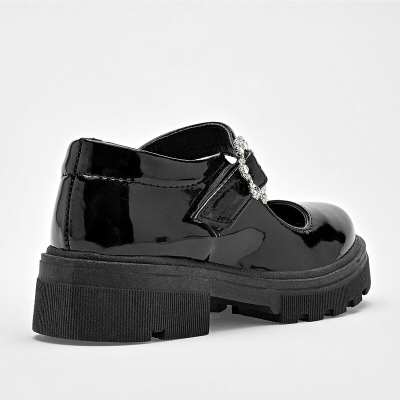 Efectos Zapato escolar Negro Para Ni&ntilde;a image number null