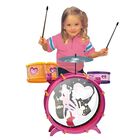 Bateria Infantil Mytoy Fiesta Band Rosa 5701