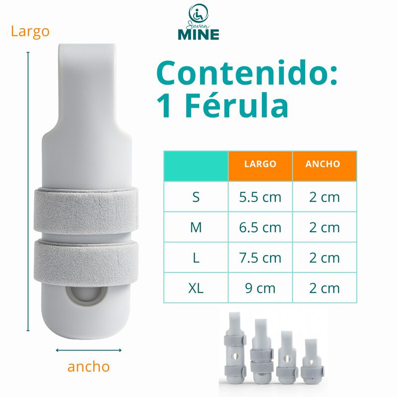 F&eacute;rula Para Dedo Tipo Sombrilla Inmovilizador |... image number null