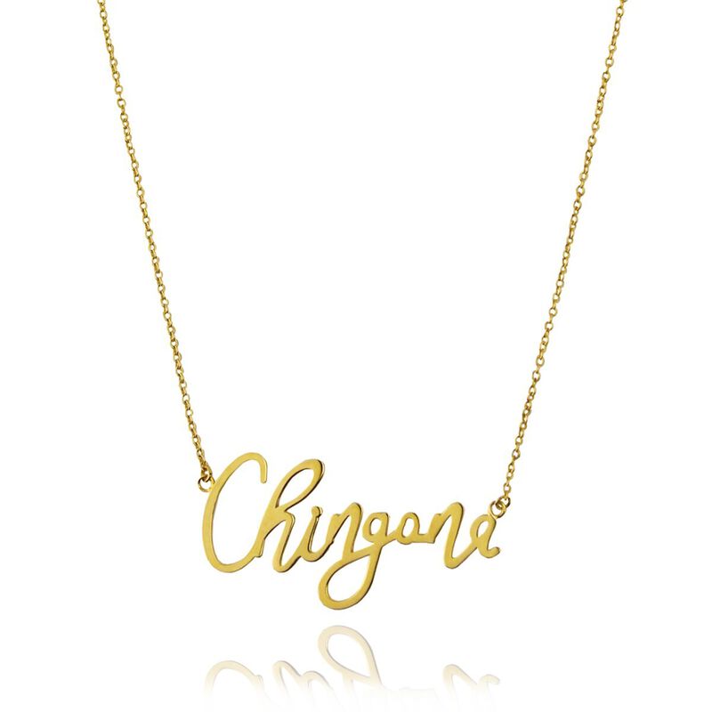 Collar Chingona Dorado image number null