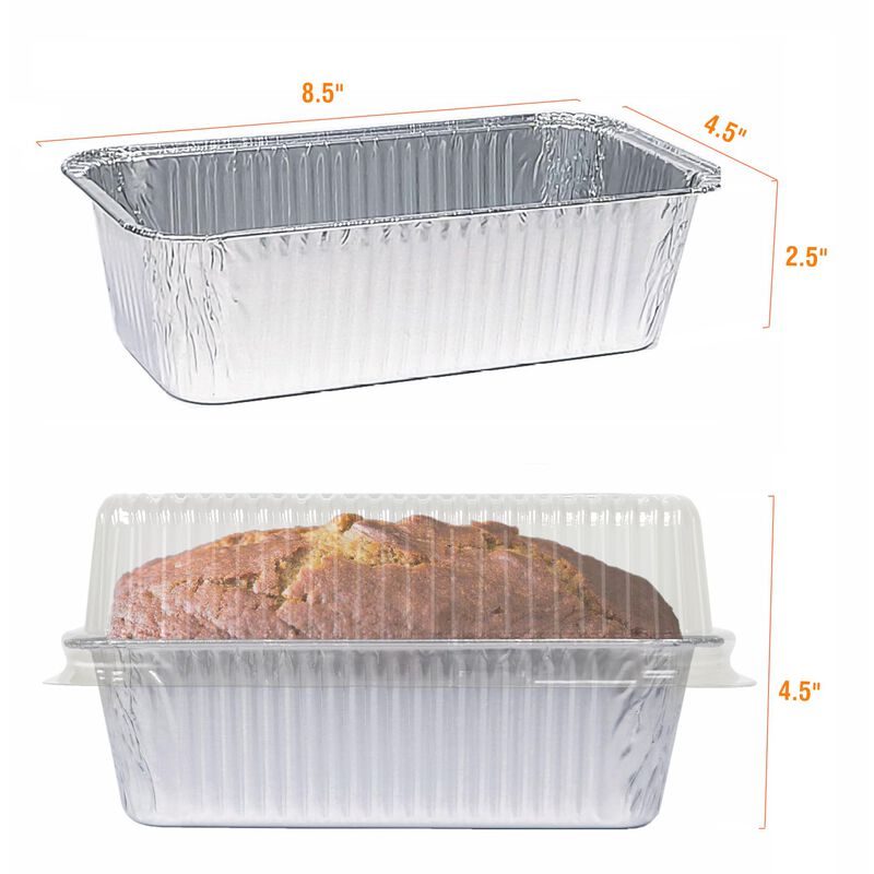 Molde para Pan Lewarm 30 Unidades 2lb con Tapas image number null