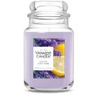 Candle Yankee Candle, Tarro Grande, Lim&oacute;n Y Lavanda, 650 Ml