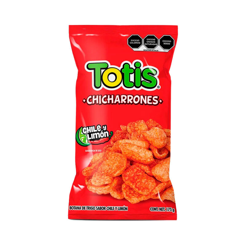 CHICHARRON CHILE Y LIMON TOTIS 175 GRS image number null