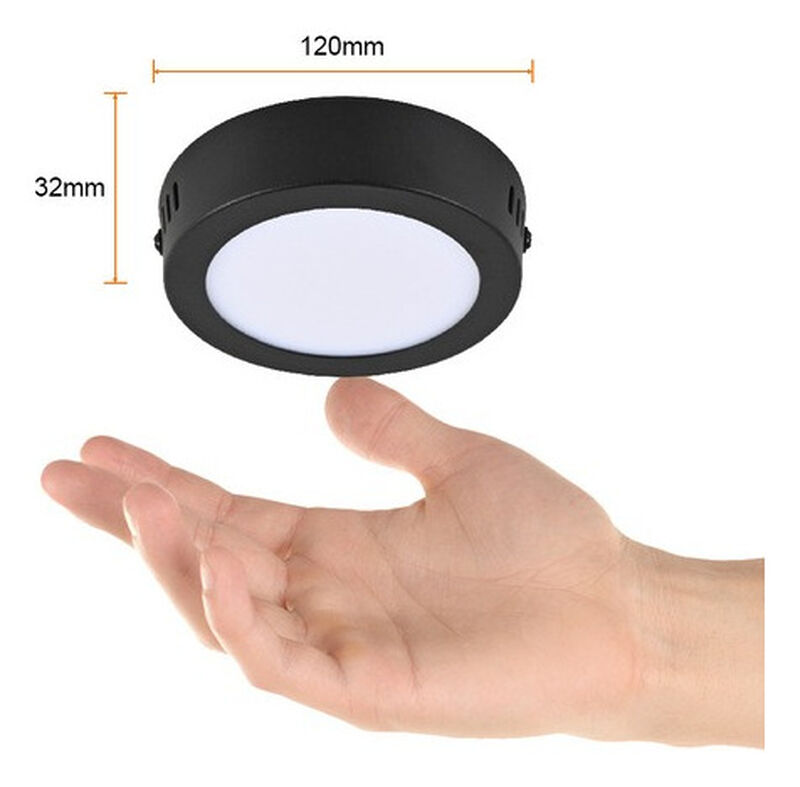 L&aacute;mpara Plaf&oacute;n Led Sobreponer 6w Luz C&aacute;lida Tec... image number null