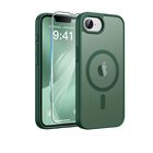 Funda Fntcase Para Iphone 17e/16e Verde Magsafe