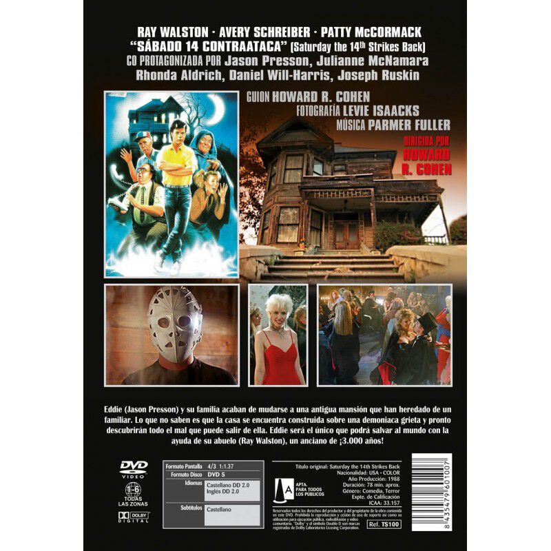 S&aacute;bado 14 Contraataca [dvd] (1988) image number null