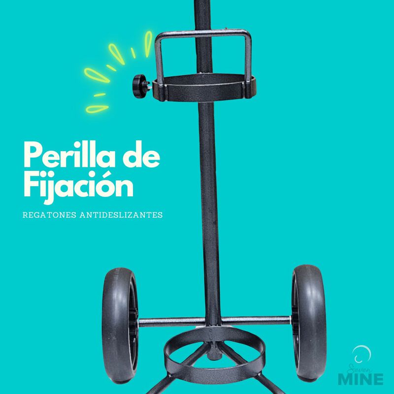 Carrito Con Ruedas Sc-681 Porta Cilindro De Oxi... image number null