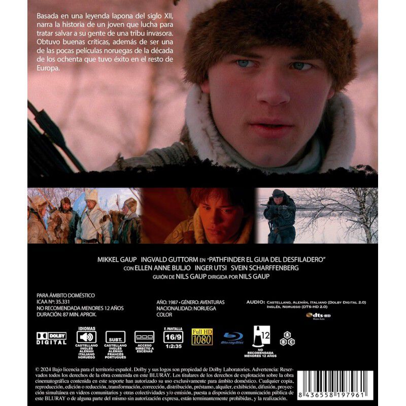 Pathfinder, El Gu&iacute;a Del Desfiladero [blu-ray] (... image number null