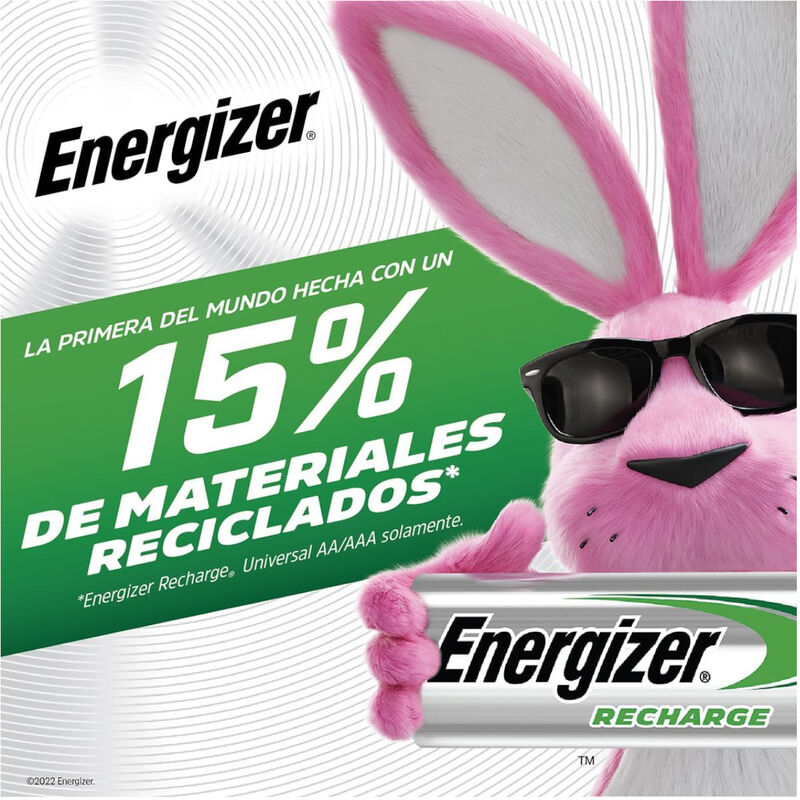 8 Pilas Baterías Recargables Energizer tamaño A... image number null