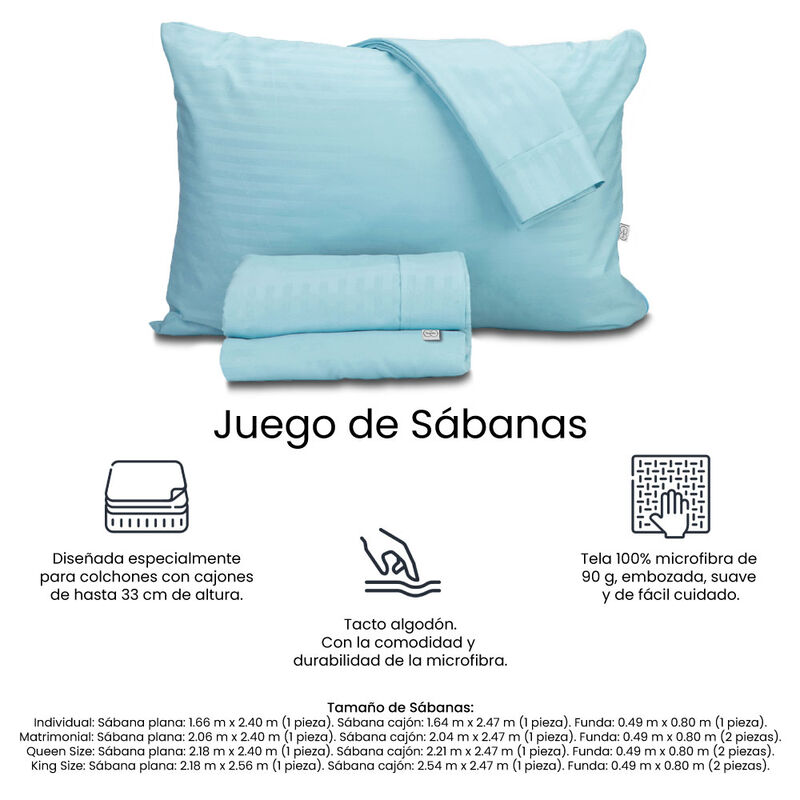 Protector de Colch&oacute;n Impermeable Individual Tri... image number null