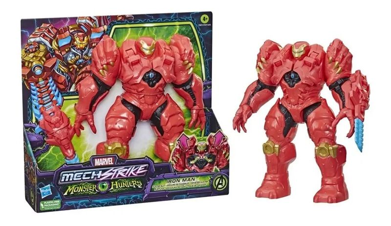 Figura De Acci&oacute;n Iron Man De Hasbro Marvel Aven... image number null