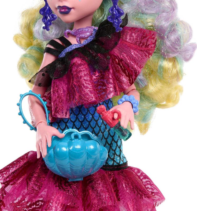 Mu&ntilde;eca Monster High Monster Ball Lagoona Blue C... image number null