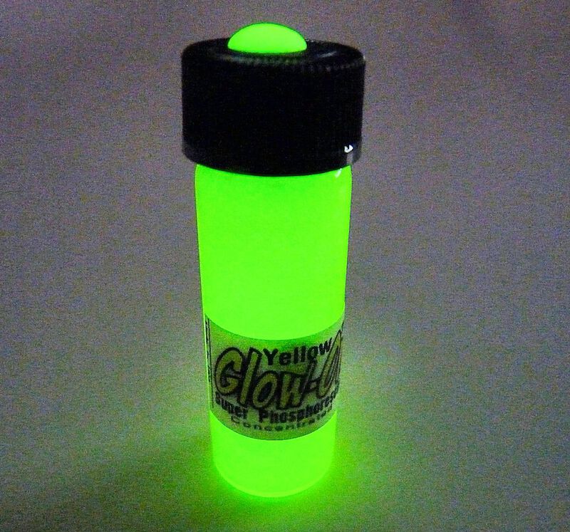 Pintura Fosforescente Super Glow-on 4,6 ml Amar... image number null
