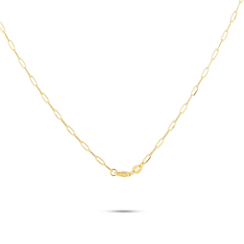 Cadena Oro Amarillo 14k Paperclip 55 cm | Bizza... image number null