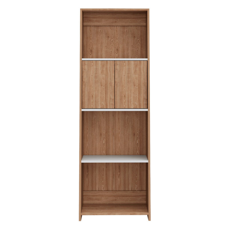 Librero Tanix Miel y Blanco Virtual Muebles image number null