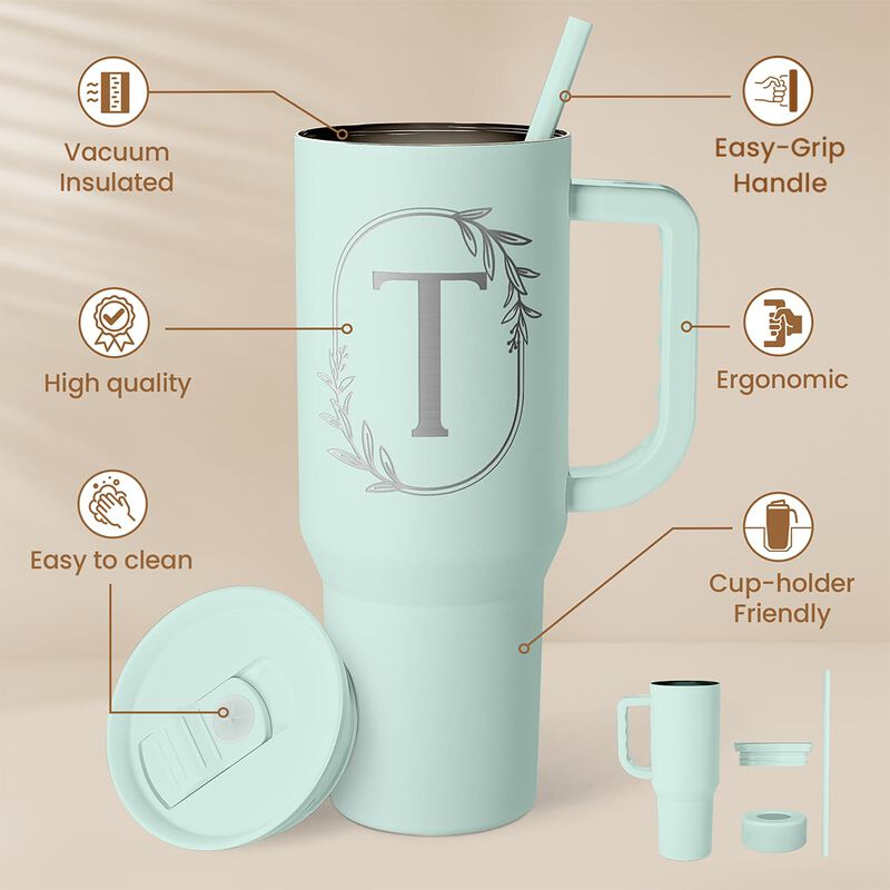 Vaso T&eacute;rmico Sandjest 1200 ml Con Asa Y Monogra... image number null