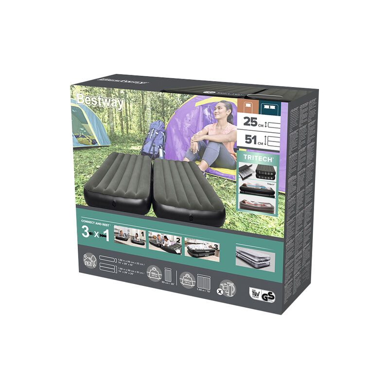 Colchon Inflable Premium Individual Bestway image number null