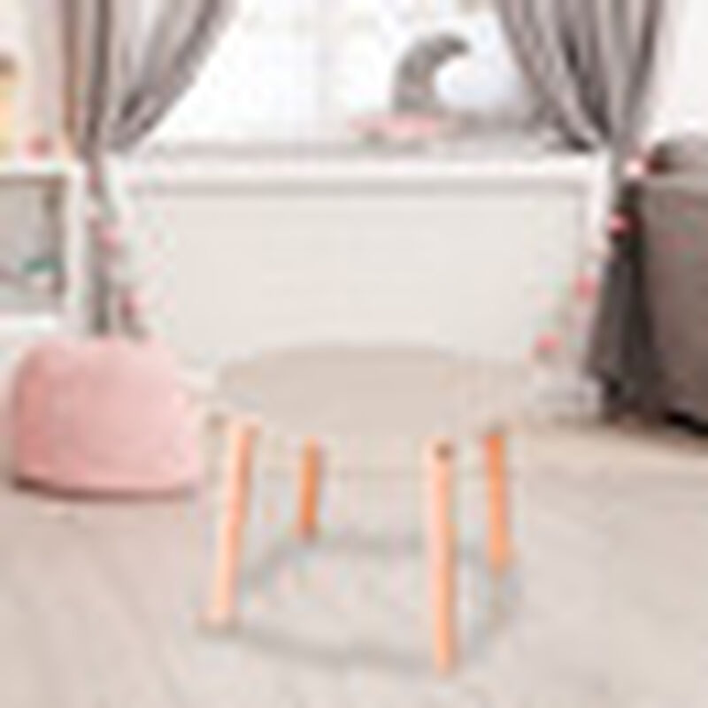 Mesa de Madera Con Forma de Nube-Gris Claro image number null