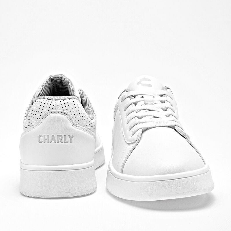 Charly Tenis urbano para hombre blanco, importa... image number null