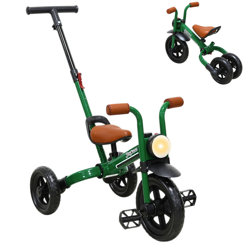 Triciclo 3 En 1 Para Ni&ntilde;os Con Bast&oacute;n, Bici Y B... image number null