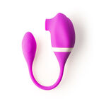 SUCCIONADOR HUEVO MASAJEADOR FEMENINO ARIA TUTIFRUTI COLOR MORADO