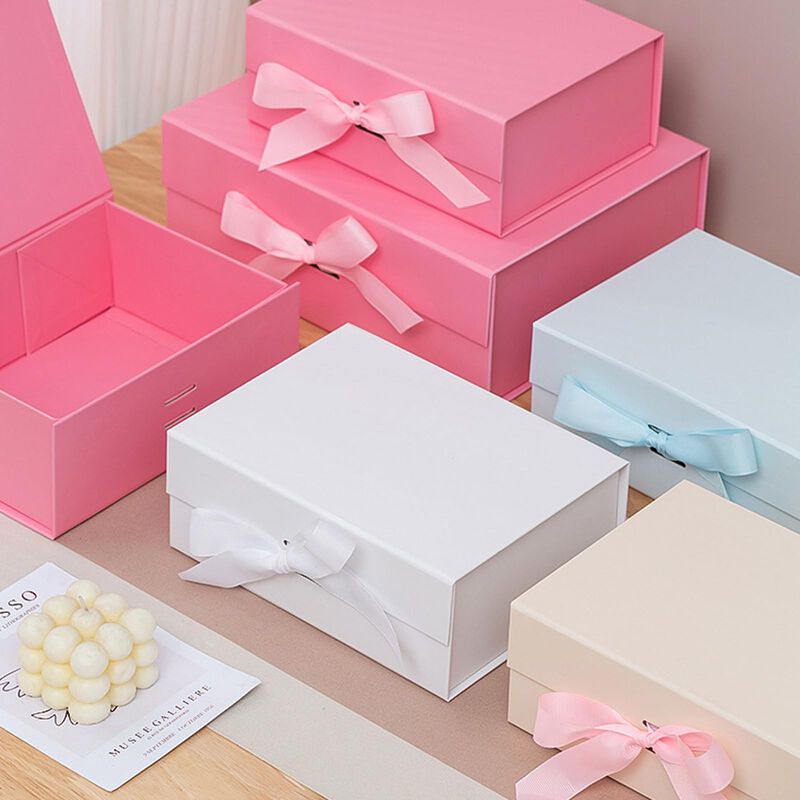 Caja De Regalo Meianju 26 &times; 17 &times; 11 cm Con Cint... image number null