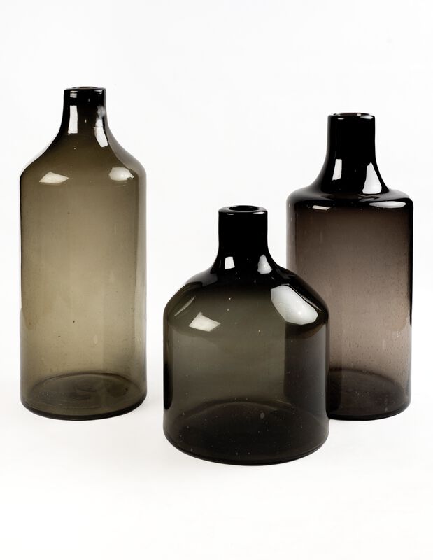 Jarrones Set de 3 jarrones Decorativos de Vidri... image number null