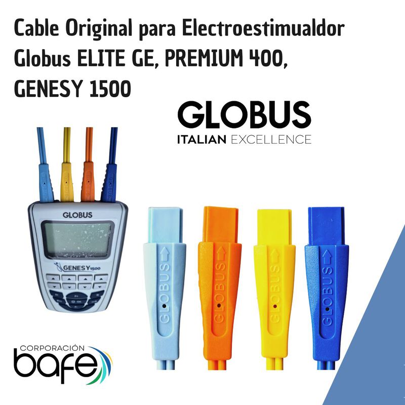 Kit Globus 4 Cables De Colores para Genesy 1200... image number null