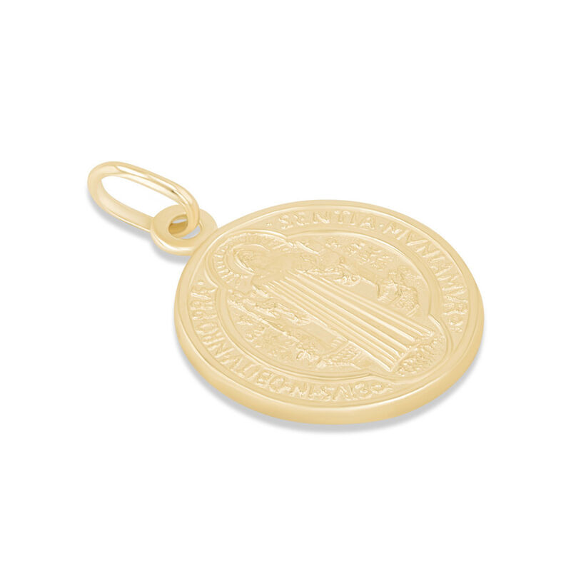 Medalla De Moneda De San Benito Oro Amarillo 10... image number null
