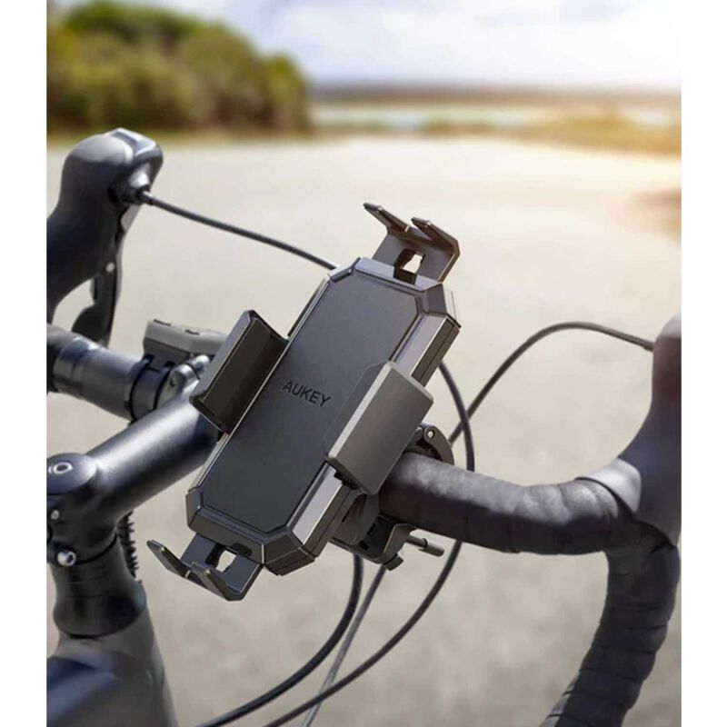 Soporte Aukey Para Bicicleta Y Moto Ajustable U... image number null