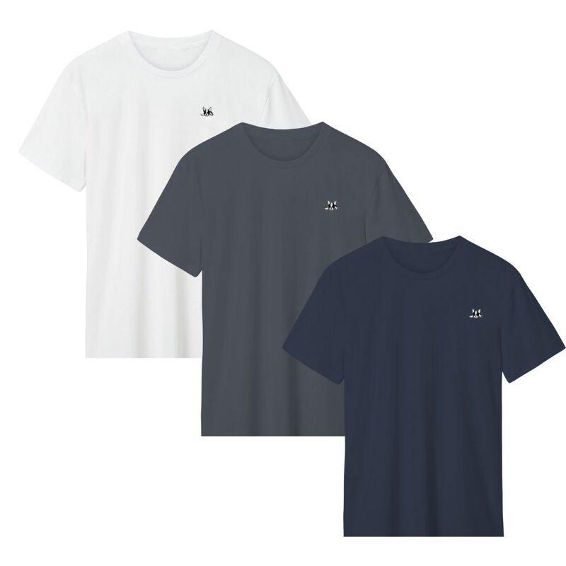 Set de 3 playeras Bark and Hide Playera Para Ho... image number null