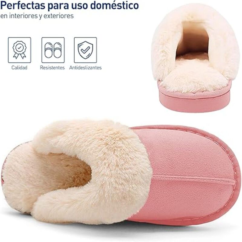 Pantuflas Unisex para Adultos Rosa Talla 27 Blu... image number null