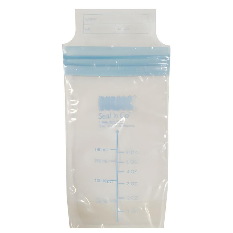 Bolsas Para Almacenar Leche Materna Nuk 25 Pzas image number null