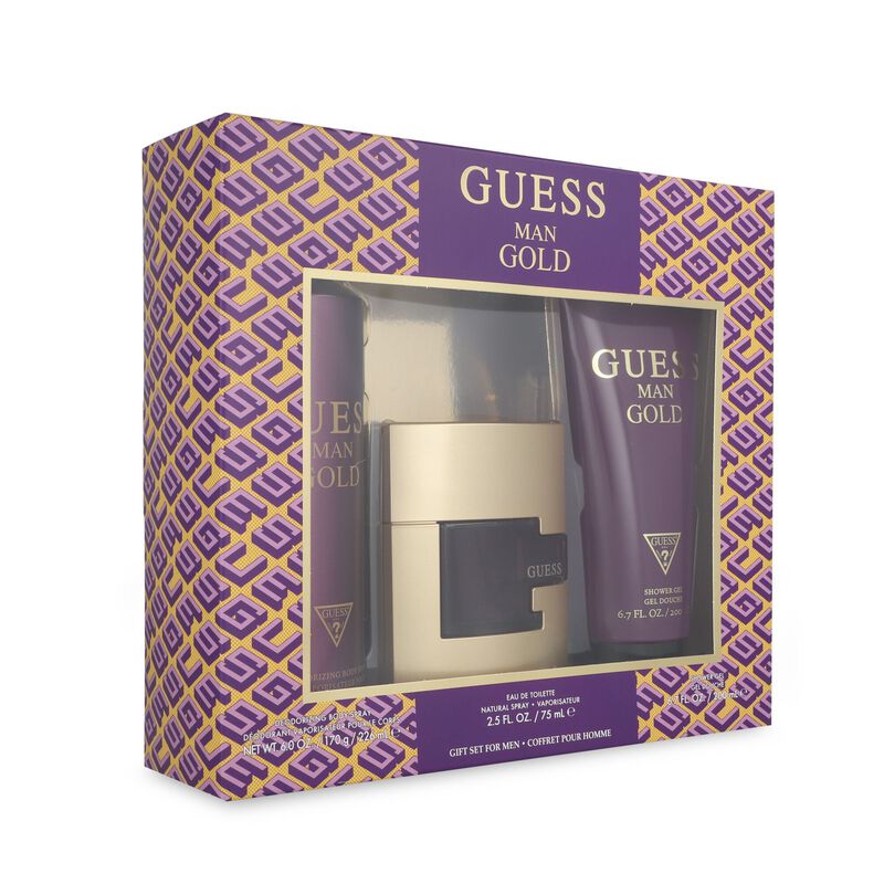 Set Guess Man Gold 3Pzs image number null
