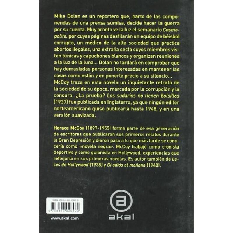 Los sudarios no tienen bolsillos image number null