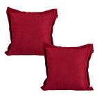 Cojin Decorativo Rogga Kappa Set De 2 Rojo