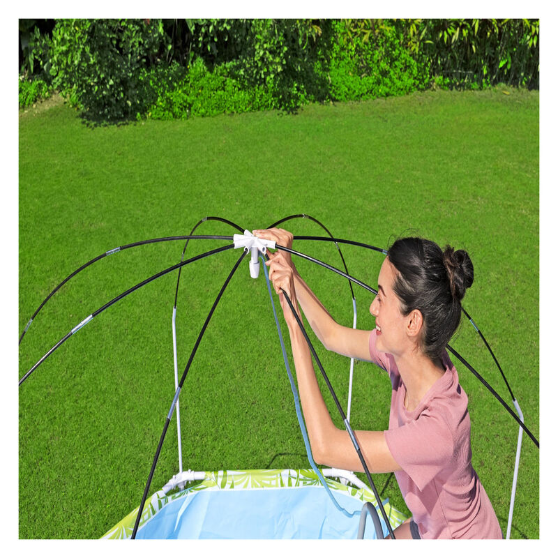 Alberca Piscina Estructural 1688 Lts 2.44 m Di&aacute;... image number null