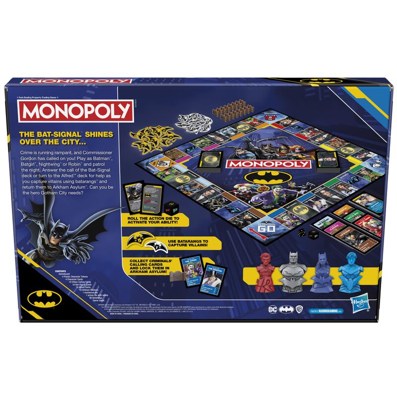 Juego De Mesa Monopoly Batman Edition | M&aacute;s De ... image number null