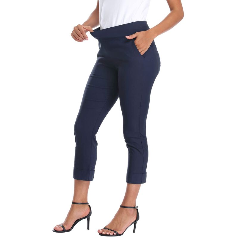 Pantalones HDE Capri Azul Marino XL 61 cm con B... image number null
