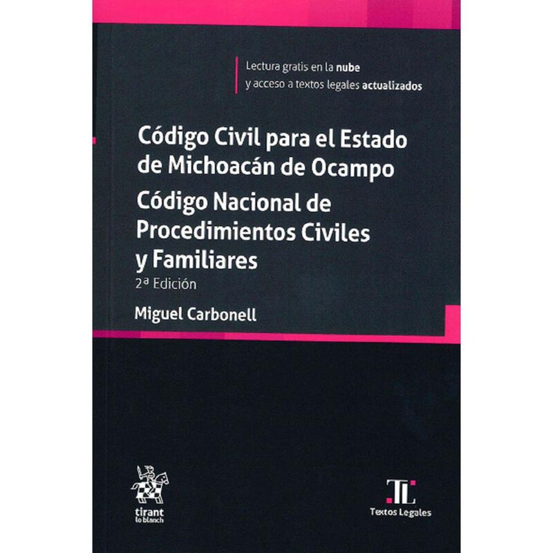 C&oacute;digo Civil Para El Estado De Michoac&aacute;n De Oca... image number null