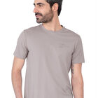 Playera Basica Lisa Premium Caballero Cuello Redondo Arena Roosevelt C344