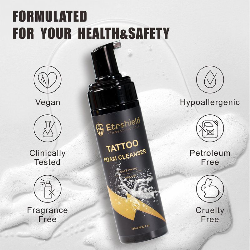 Jab&oacute;n Para Tatuajes Es Etrshield 185 ml Con Sen... image number null