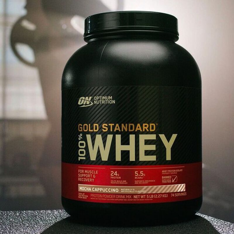 Proteina 100% Whey Gold Optimum Nutrition Mocca... image number null