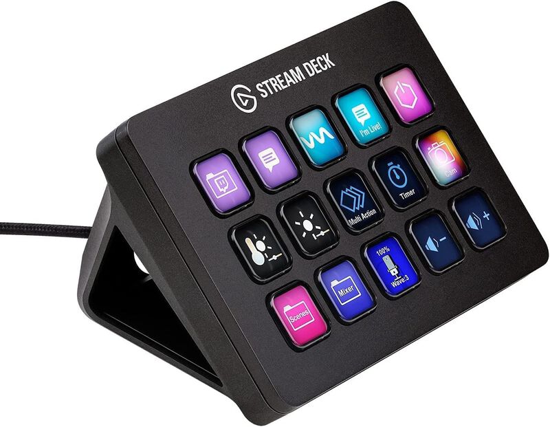 Controlador De Estudio Elgato Stream Deck Mk.2 ... image number null