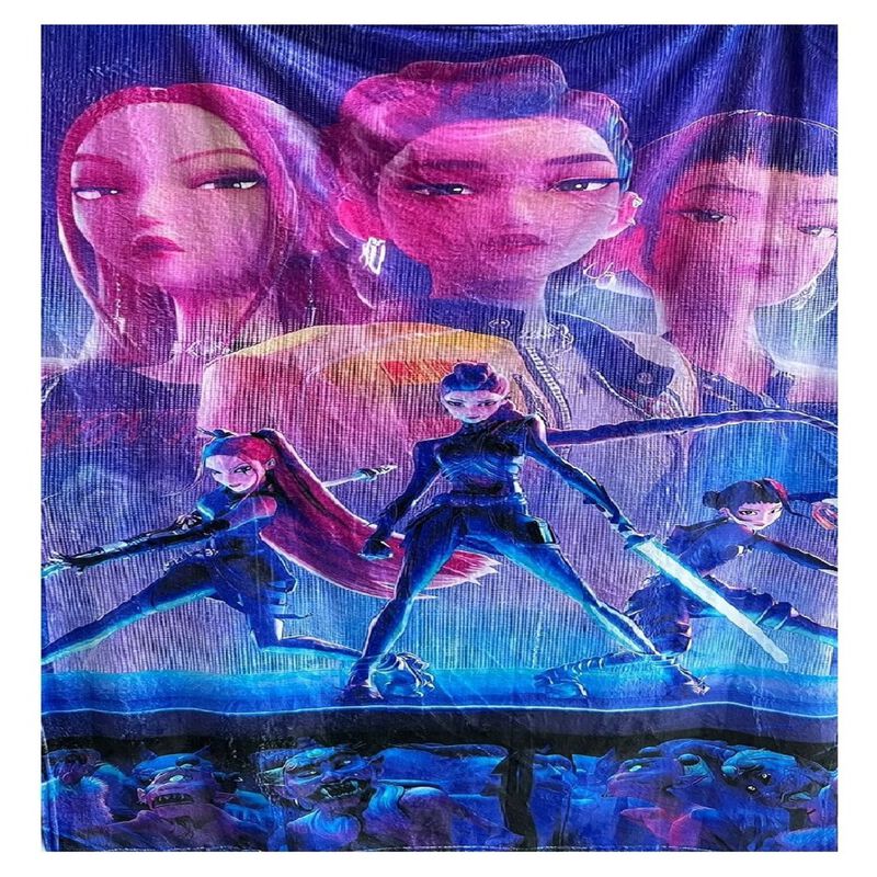 Exclusiva! Cobija Frazada Ultra Suave K-Pop Dem... image number null